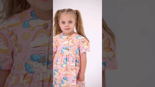Детское платье с единорогами от бренда Мирмишелька🦄
#shorts