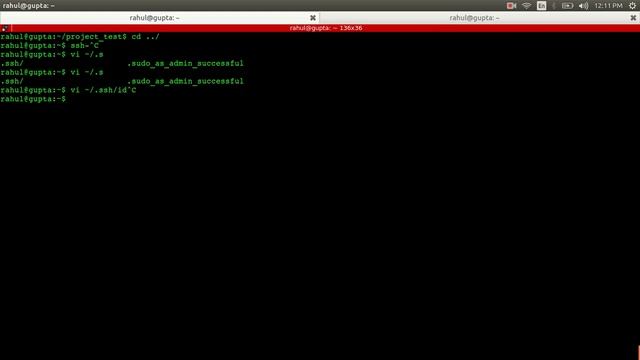 Gitlab - Creating projrect  and sshKey addition