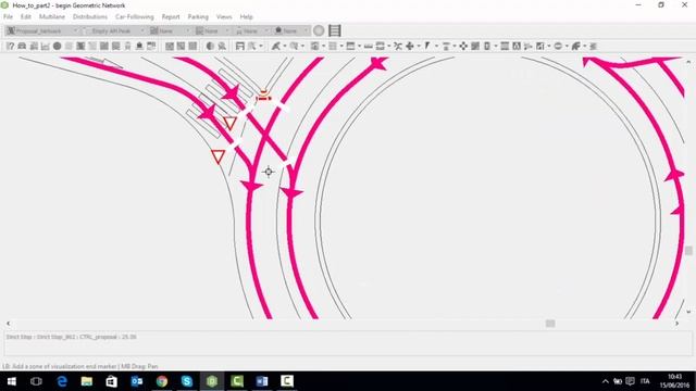 DynaSim How to Tuto 2: Rotatoria Scenari Multipli IT