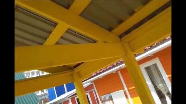 Беседка каркасная 3,0х3,0м