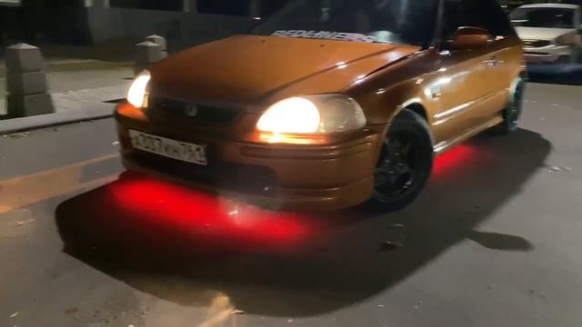 Неон Honda Civic 6 EK