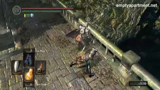 Dark Souls Weapon - Dragon Bone Fist In Game Action [HD]