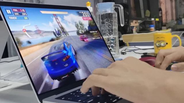 "Gaming on the M2 MacBook Pro: Asphalt 9 edition