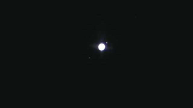 Jupiter and some moons 8" dobson telescope north sweden