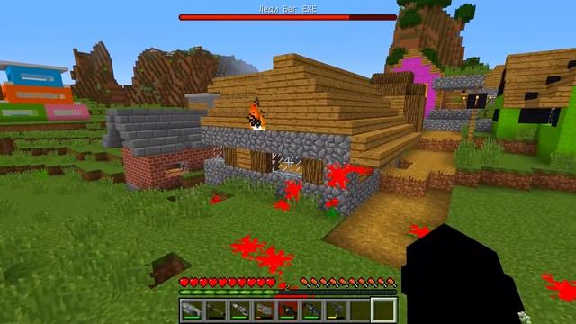 МОНСТР ЛЕДИ БАГ ПРЕДАТЕЛЬ СУПЕР КОТА В МАЙНКРАФТ ЛЕДИ БАГ НОВАЯ СЕРИЯ MINECRAFT
