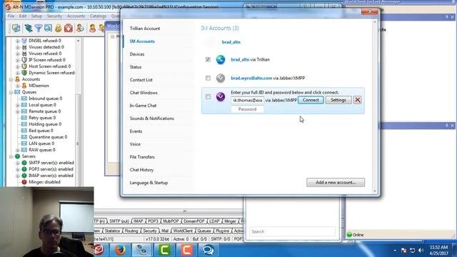 How to Use Third-Party XMPP Chat Clients with WorldClient Instant Messenger
