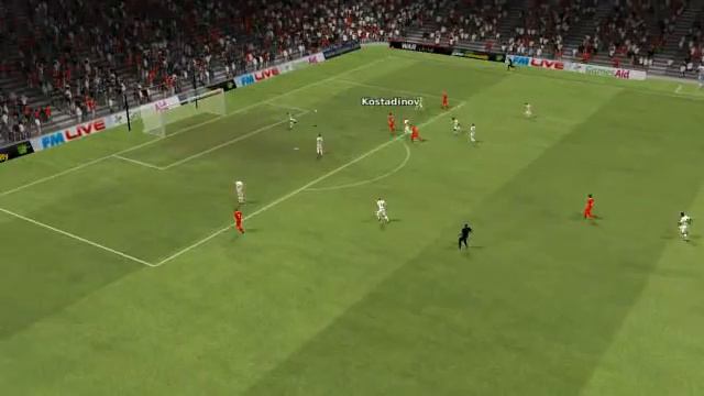 Waitakere Utd vs CSKA (Sofia) - Kostadinov Goal 63rd minute