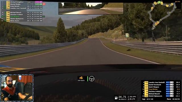 iRacing #11: Blancpain Sprint at Nordschleife Combined - Welcome Back SR!