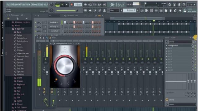 FL Studio 20 пример наброска трека