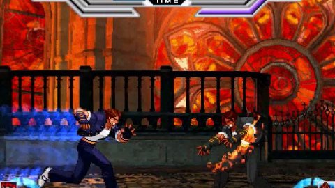 Mugen Battle 3: Another Kyo & Evil Ryu VS God Kyo & God Ryu
