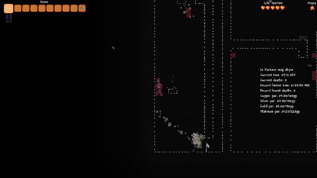 Terraria Parkour Map Abyss