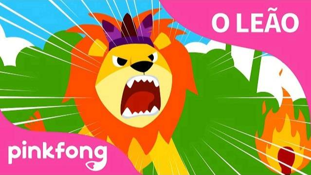 [Português] O Leão | Canções de Animais | @Pinkfong_Portuguese