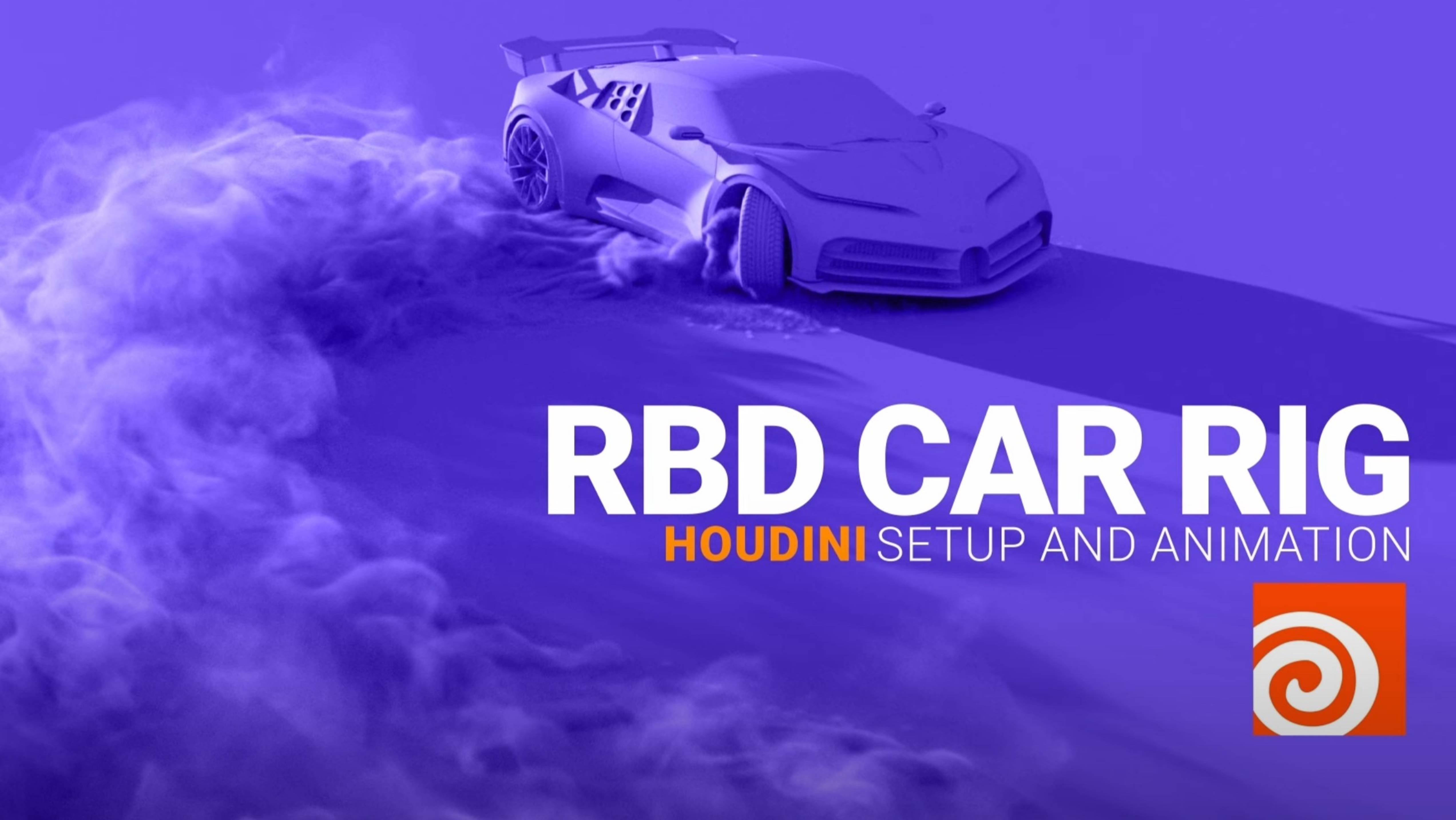 How to rig a car in Houdini 205 with RBD Car Rig Part 1
Риг автомобиля в Гудини