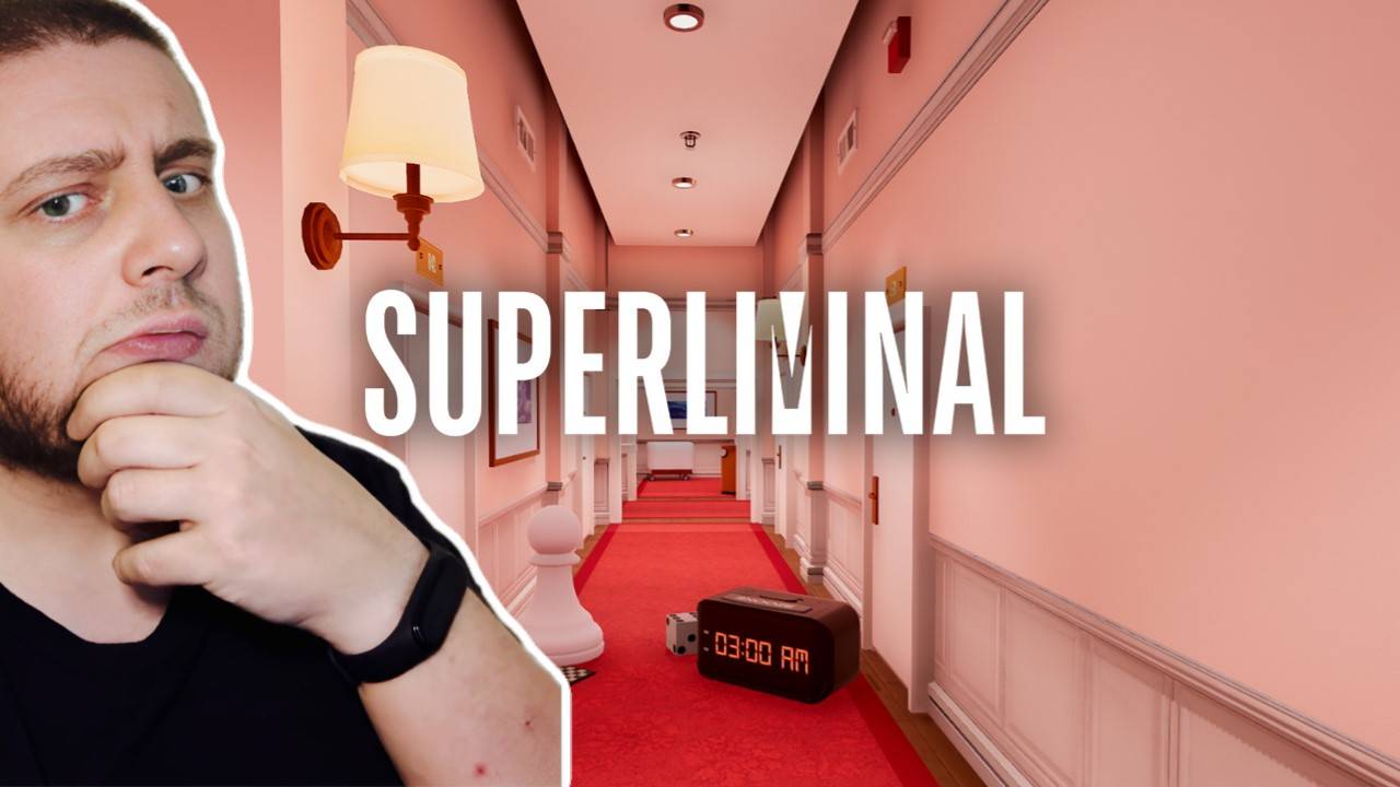 Андрюша учится играть в SUPERLIMINAL