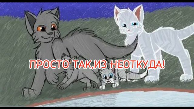 Грустно вспоминать...(коты-воители,Крутобок и Серебрянка)