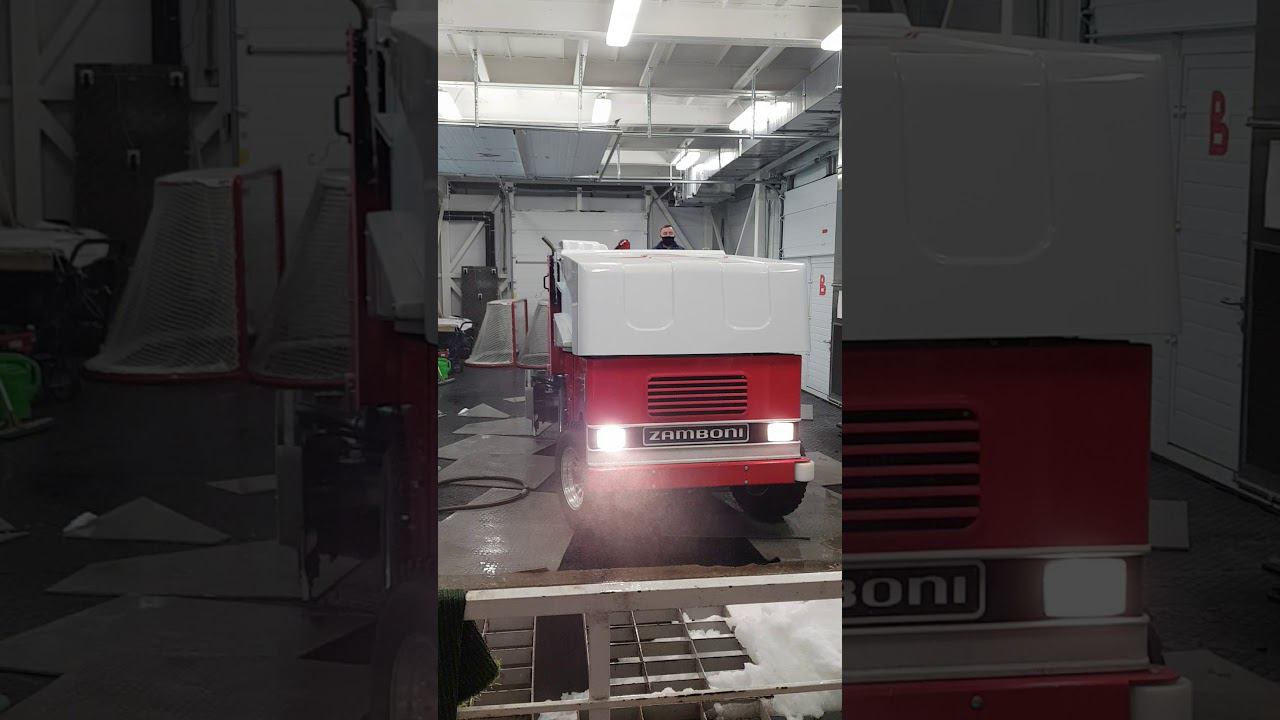 #снег #бункер #zamboni