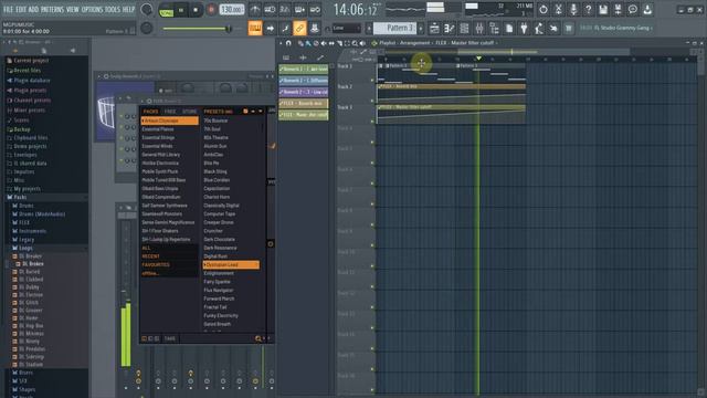 FL  studio 20 Автоматизация параметров