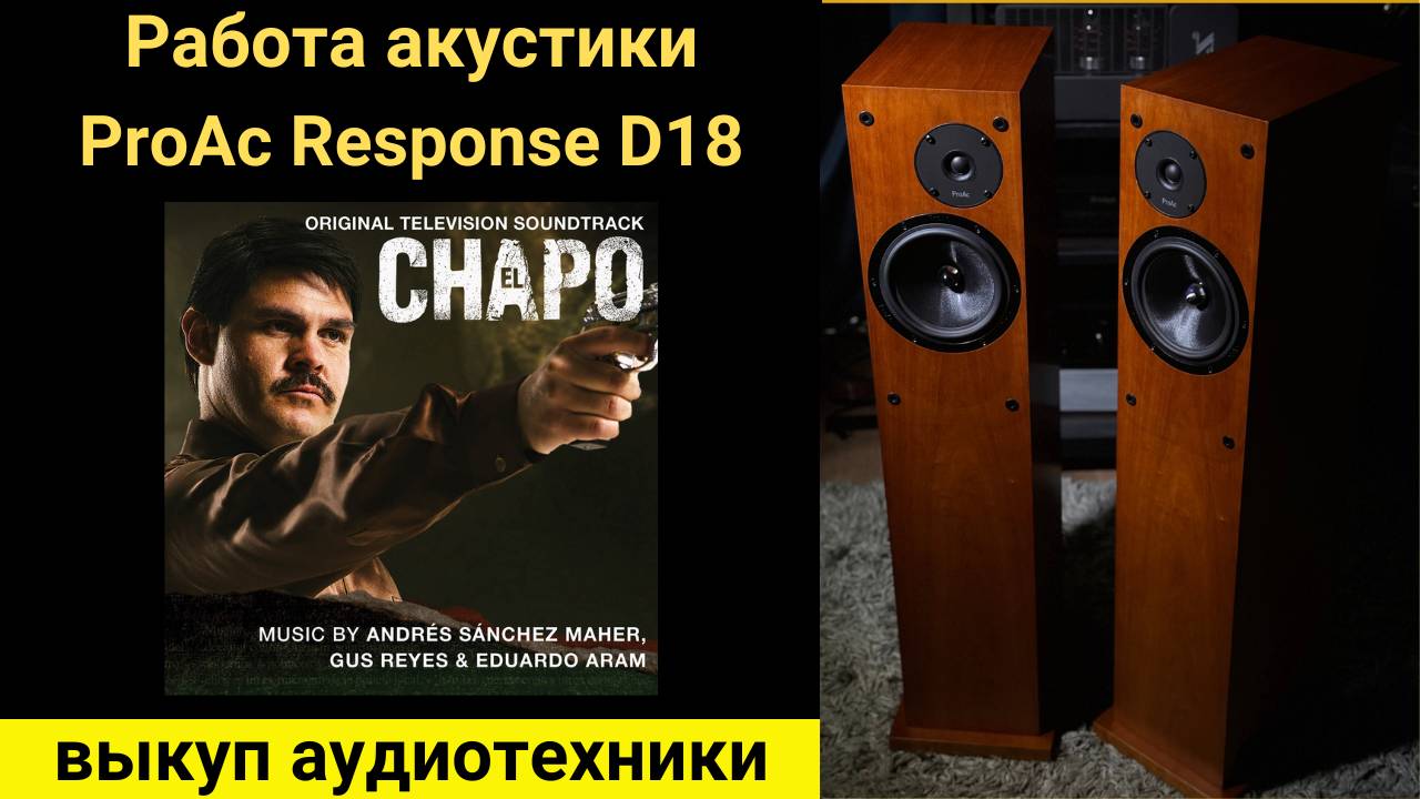 Выкуп hi- fi аудиотехники, проверка звучания акустики ProAc Response D18 музыка Vienen a Verme