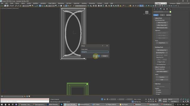 Пошаговое создание кухни в 3d max