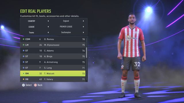FIFA 22 Southampton Player Faces #ps5 #fifa22 #southampton