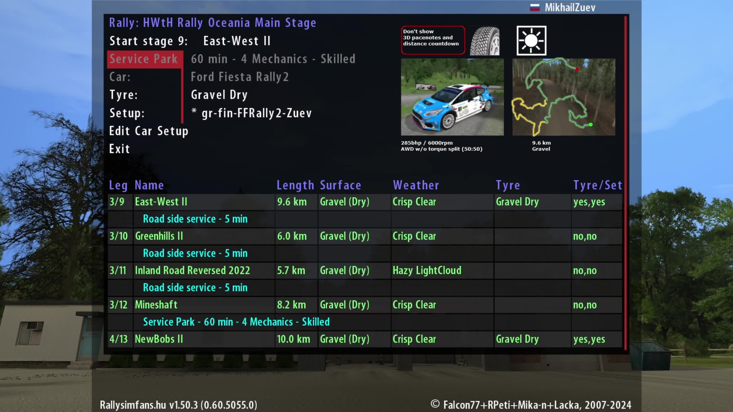 RSF HWtH Rally Oceania Main Stage Leg3