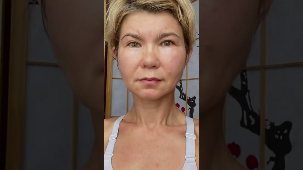 Разница между фото 1 месяц. ✅Видео-инструкция по самомассажу лица у меня на канале