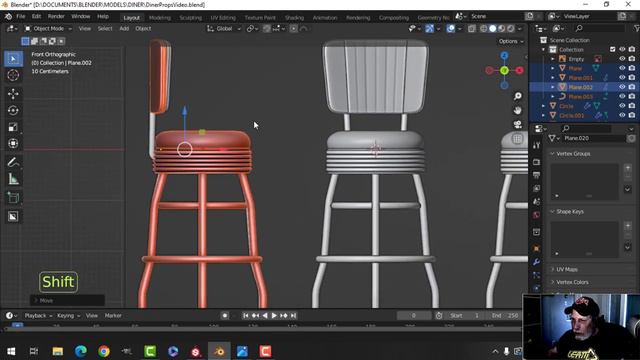 BLENDER_SUBSTANCE PAINTER_ DINER PROPS