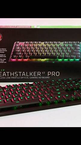 Razer DeathStalker v2 Pro Unboxing | Sound Test #shorts #unboxing