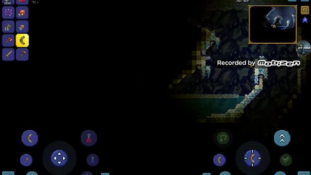 Terraria PT 3 exploring the ice caves and a blood Forest
