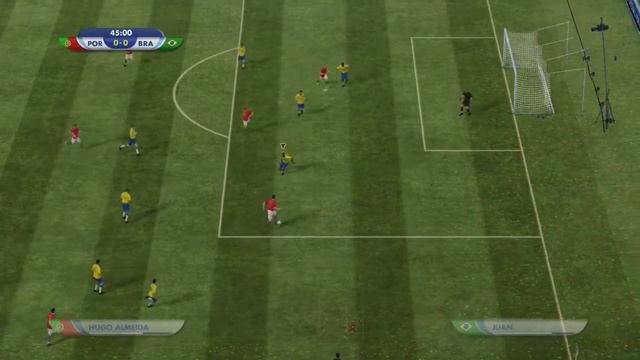 2010 FIFA World Cup Match 46 - Portugal v Brazil Gameplay PlayStation 3 (PS3)