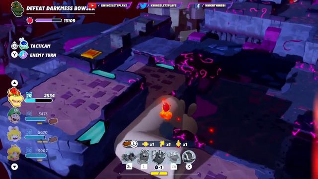 Mario + Rabbids Sparks Of Hope Full Walkthrough Part 25 Daphne & Cursa Stronghold (Nintendo Switch)