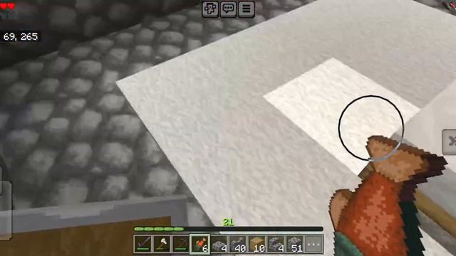 Trying to Survive from goat man Minecraft PE (MCPE) Bedrock Edition