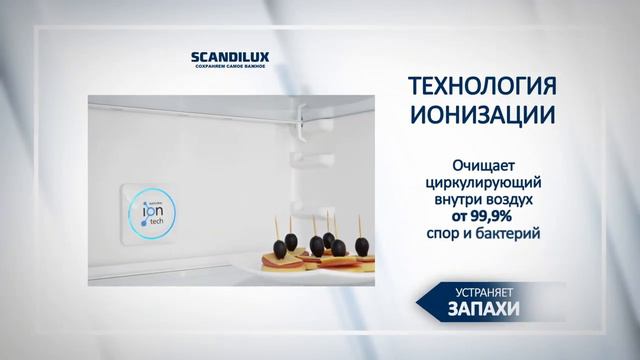 Обзор холодильника Scandilux R 711 EZ 12 W