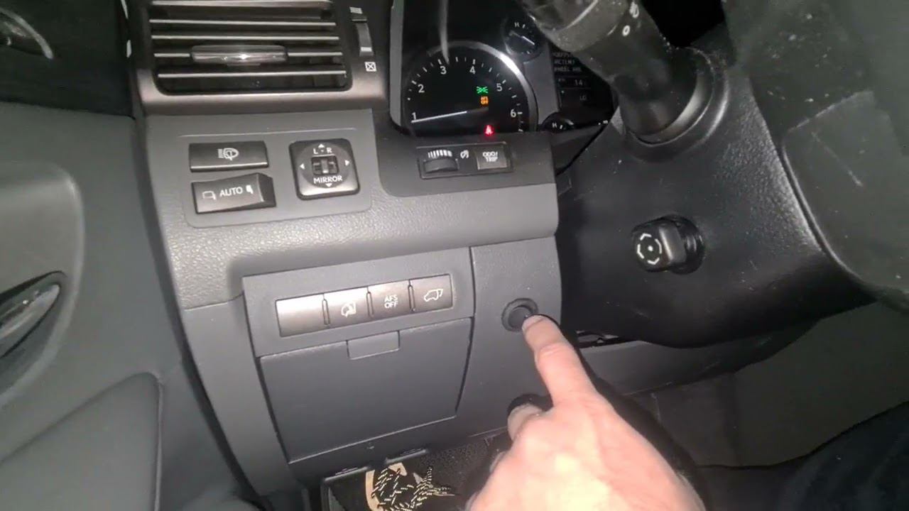 кнопка блокирующая опускание и поднятие подвески ahc на скорости для lx570 и land cruiser
