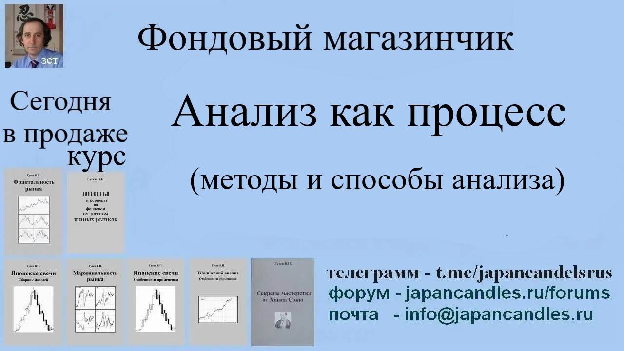 Обучающий курс  АНАЛИЗ КАК ПРОЦЕСС