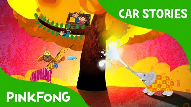 House of Monkeys on Fire | Car Stories | PINKFONG Story Time for Children