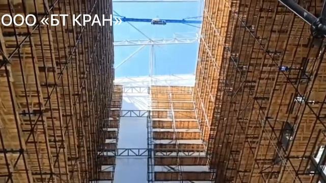 Монтаж кран-балок на высоте 40 м. Производитель кран-балок ООО _БТ КРАН_.