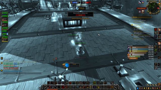 WoW Shadowlands 9.0.2 arms warrior pvp Seething Shore 2