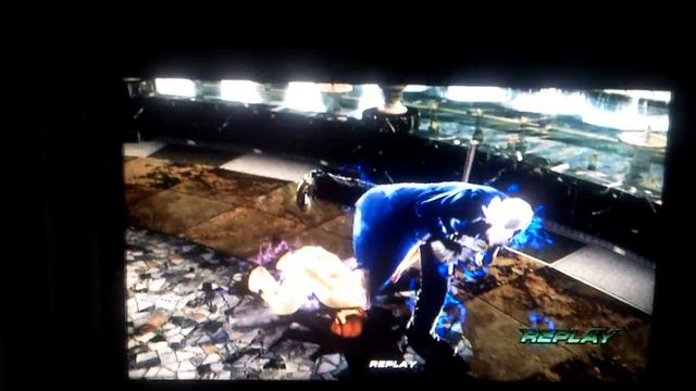 Tekken 6 online match Asaliah (jin) vs random player 6