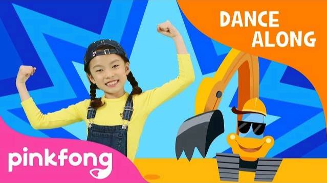 Dig It Up Excavator | Dance Along | Animal Song | Pinkfong Songs for Children