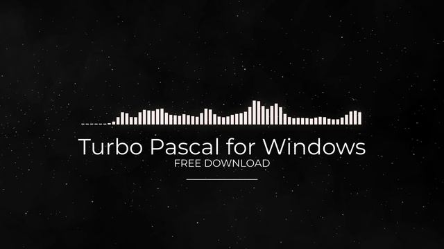 Turbo Pascal for Windows FULL