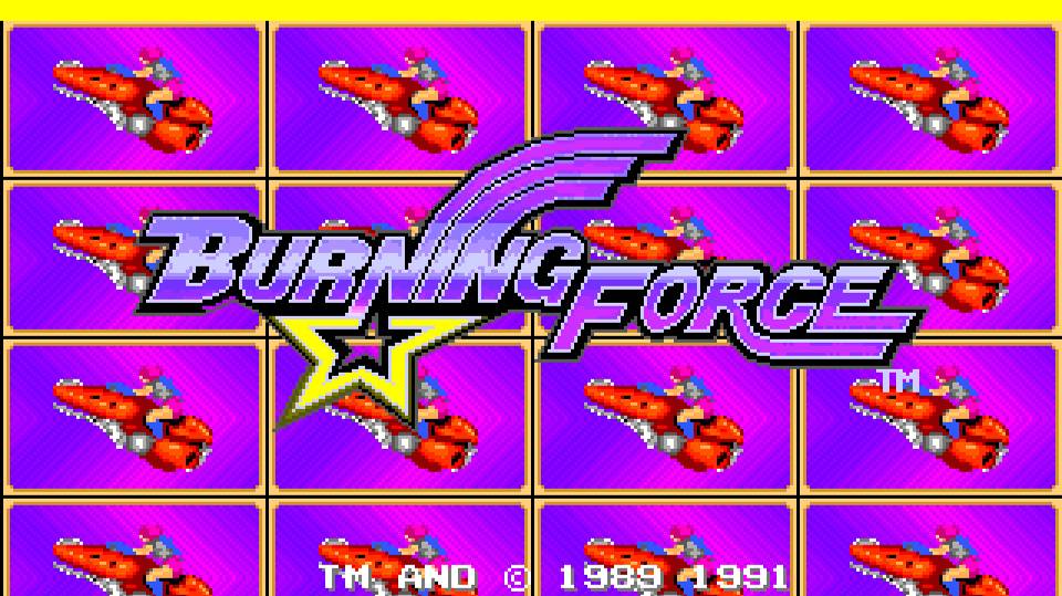 Burning Force | Sega Mega Drive (Genesis). #sega