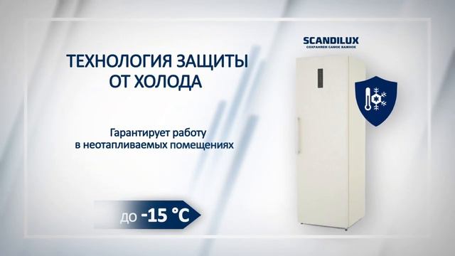 Обзор морозильника Scandilux FN 711 E12 B