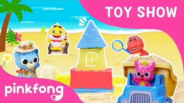 Pinkfong Baby Shark Sandbox Play | Toy Show | Sand Toys | Toy Review | Pinking Toy Show for Children