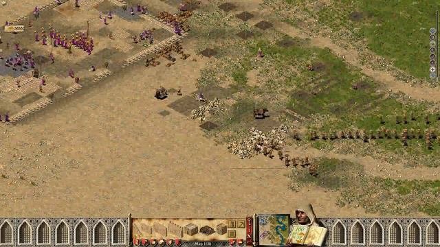 Stronghold Crusader Extreme Быстрое прохождение 4 Миссия [С КОММЕНТАРИЯМИ]