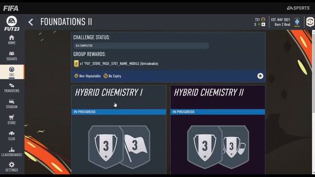 FOUNDATIONS II SBC COMPLETED | CHEAPEST SOLUTION | FIFA 23 ULTIMATE TEAM