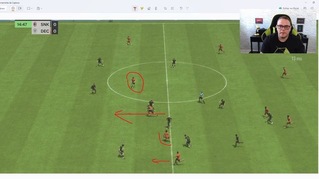 MELHOR TÁTICA EA FC 24 | Tática personalizada 4-1-3-2 + Gameplay | Tática META!!!