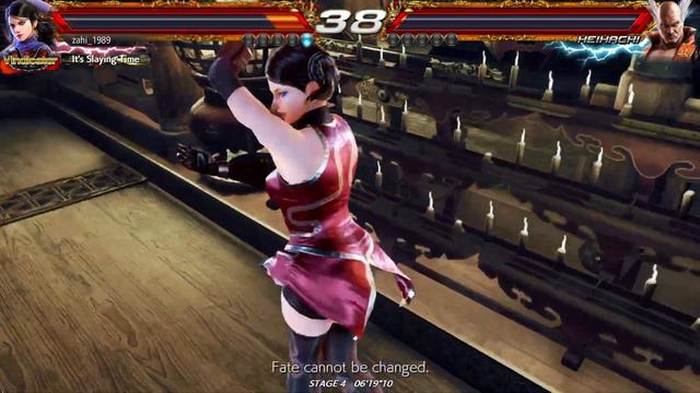 TEKKEN™7 Zafina vs Heihachi