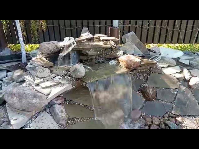 Декоративный водопад