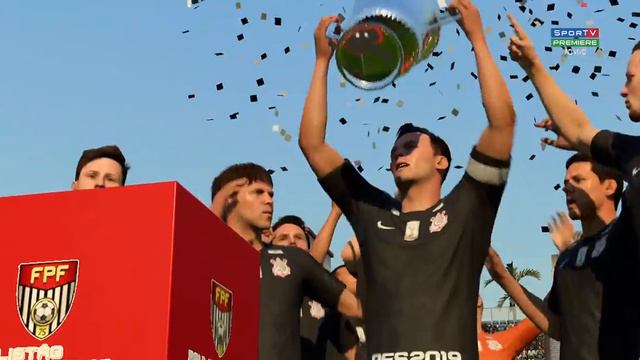 É campeãããõ!!!!!!! Campeonato Paulista - (5) Corinthians X Guarani (4)  - Fifa 18 - Patch FMN
